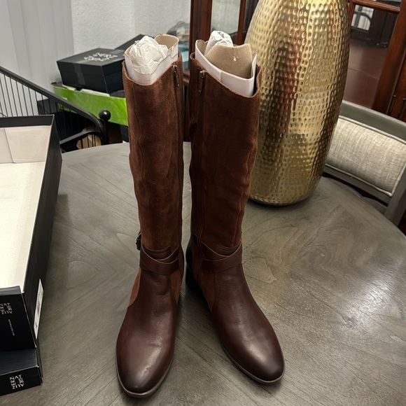 Naturalizer Womens Rena Knee High Boot Chocolate - Picture 5 of 7